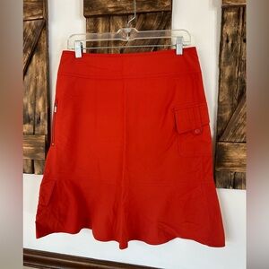 Royal Robbins Adventure Outdoor Orange Skirt Women’s Size 4